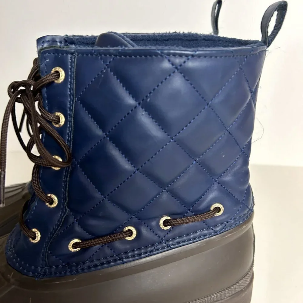 Sperry Top-Sider Gosling Quilted Duck Waterproof Boots Sz 10